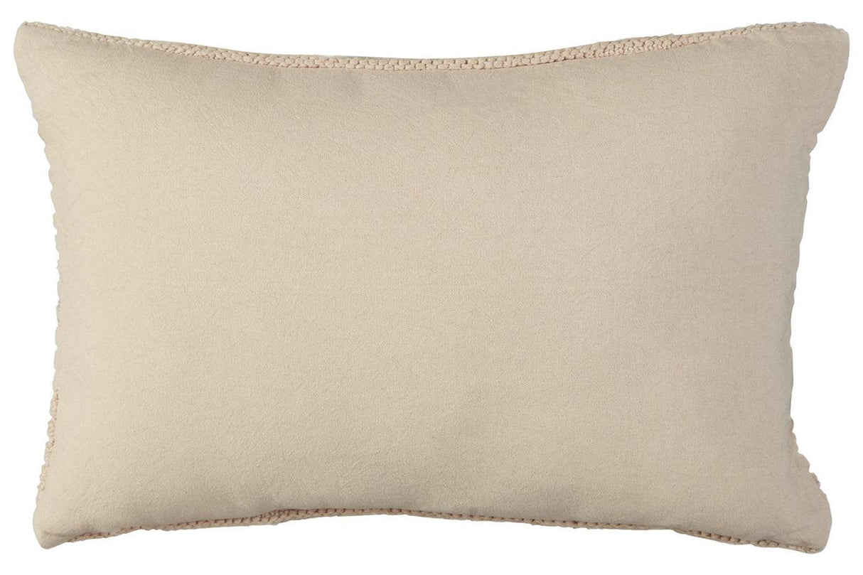 Abreyah Tan Pillow by Ashley at Eve Furniture