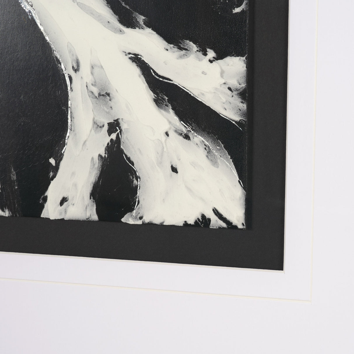 Abstract Branches by Studio M a handmade Original Framed Artwork under Glass by Mercana at Eve Furniture