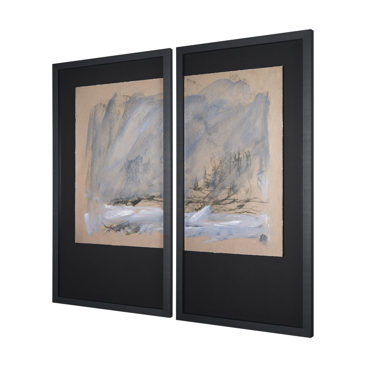 Abstract Landscape by Mercana Studio a Framed Art Print by Mercana at Eve Furniture