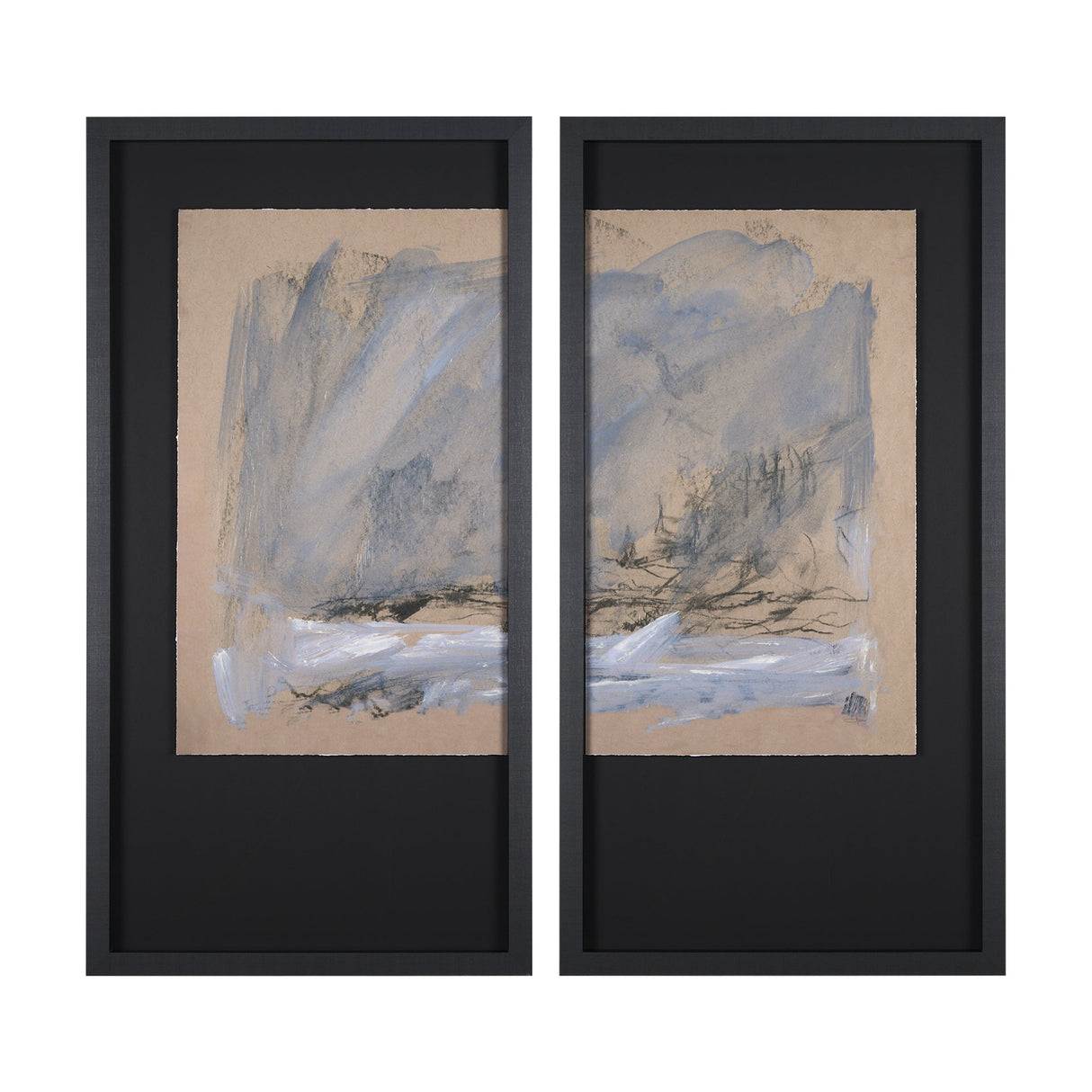 Abstract Landscape by Mercana Studio a Framed Art Print by Mercana at Eve Furniture