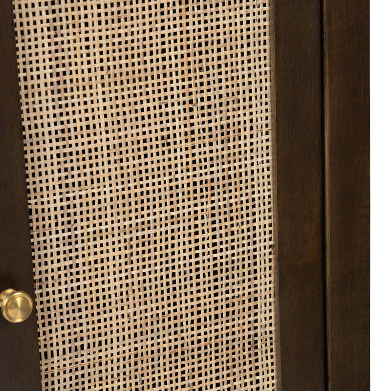 Acadian Brown Two-Door Cabinet by Crestview at Eve Furniture