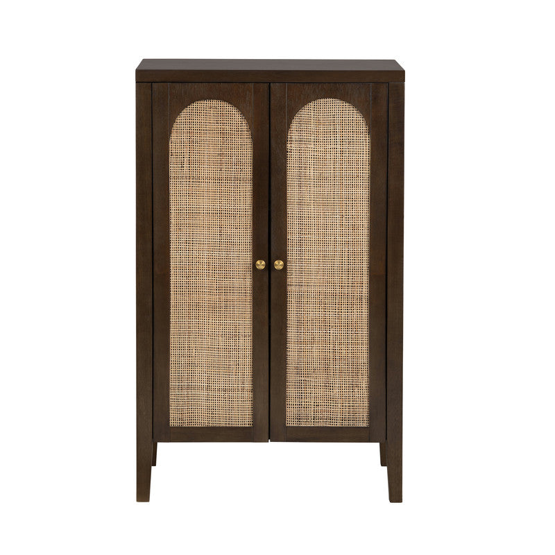 Acadian Brown Two-Door Cabinet by Crestview at Eve Furniture