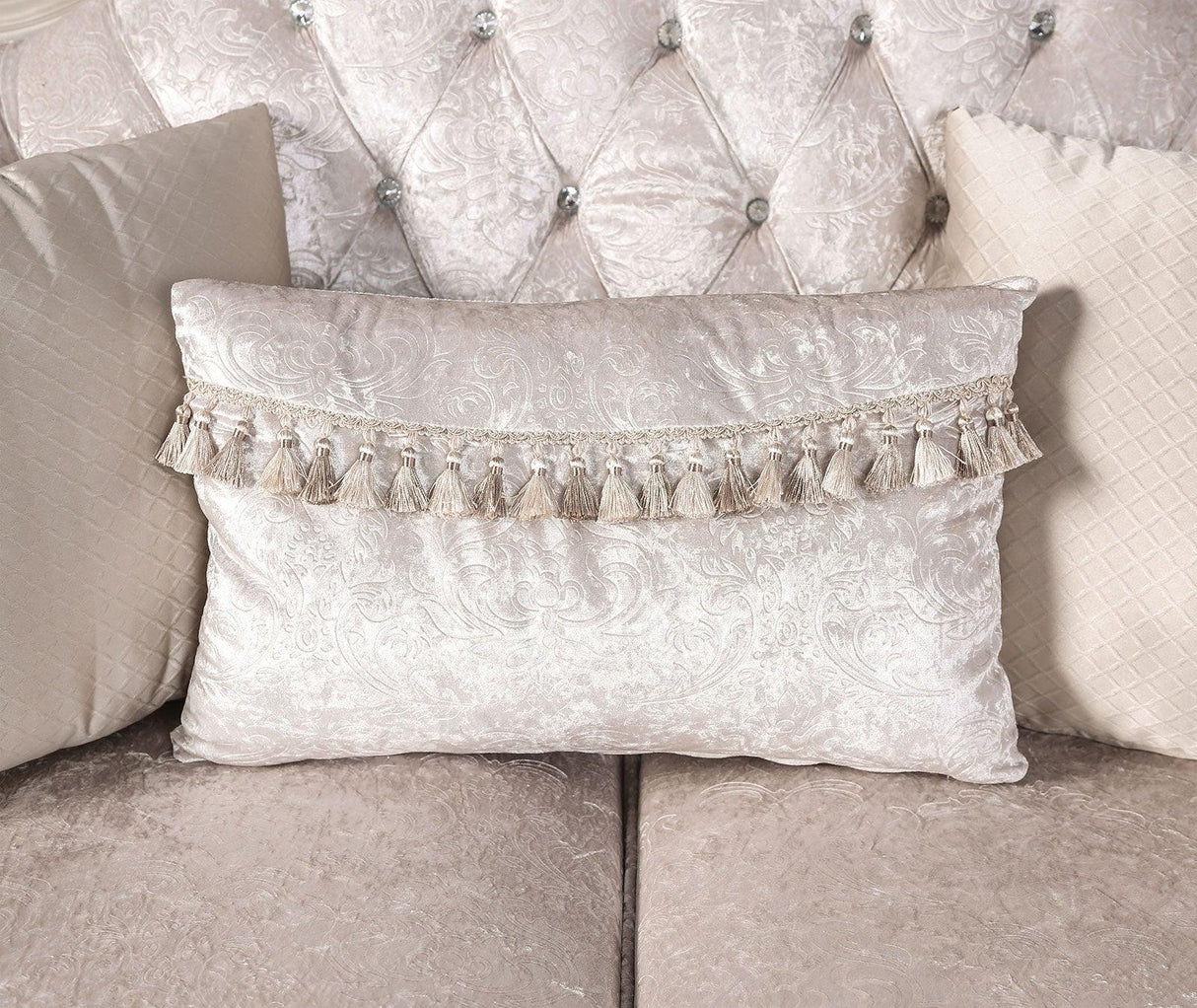 Acapulco Off-White Loveseat by Furniture of America at Eve Furniture