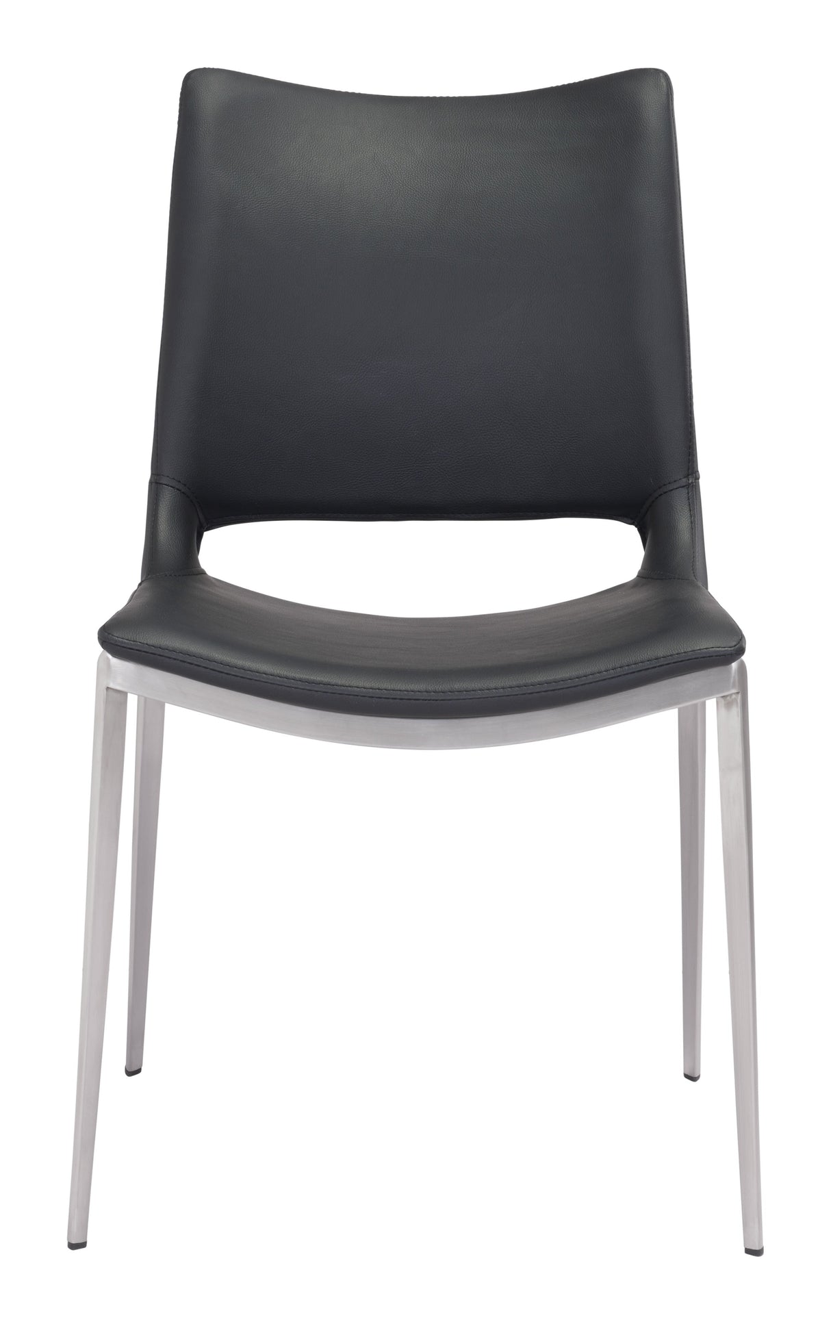 Ace Black & Silver Dining Chair (Set of 2) by Zuomod at Eve Furniture