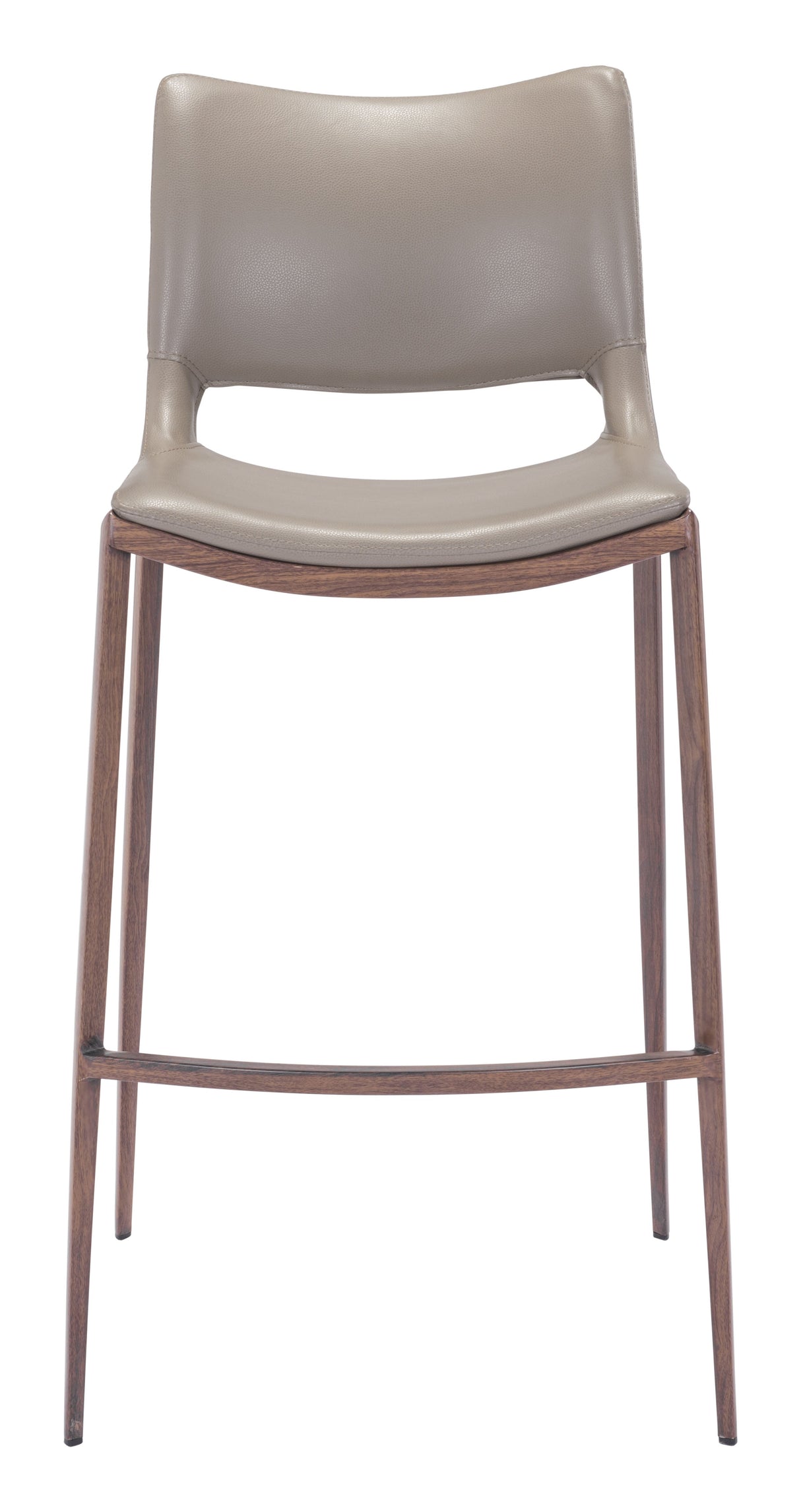 Ace Brown & Walnut Barstool (Set of 2) by Zuomod at Eve Furniture