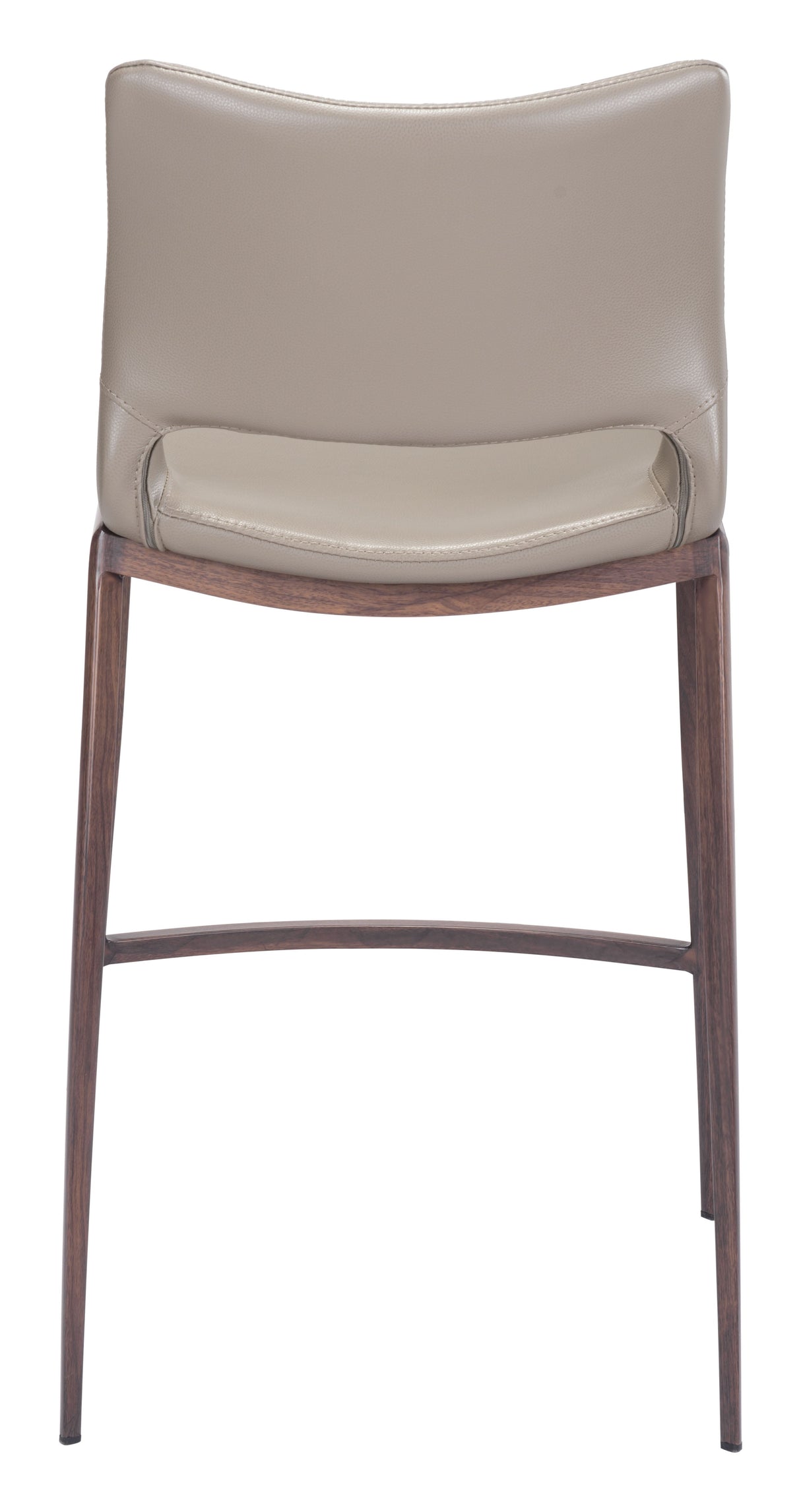 Ace Brown & Walnut Counter Stool (Set of 2) by Zuomod at Eve Furniture