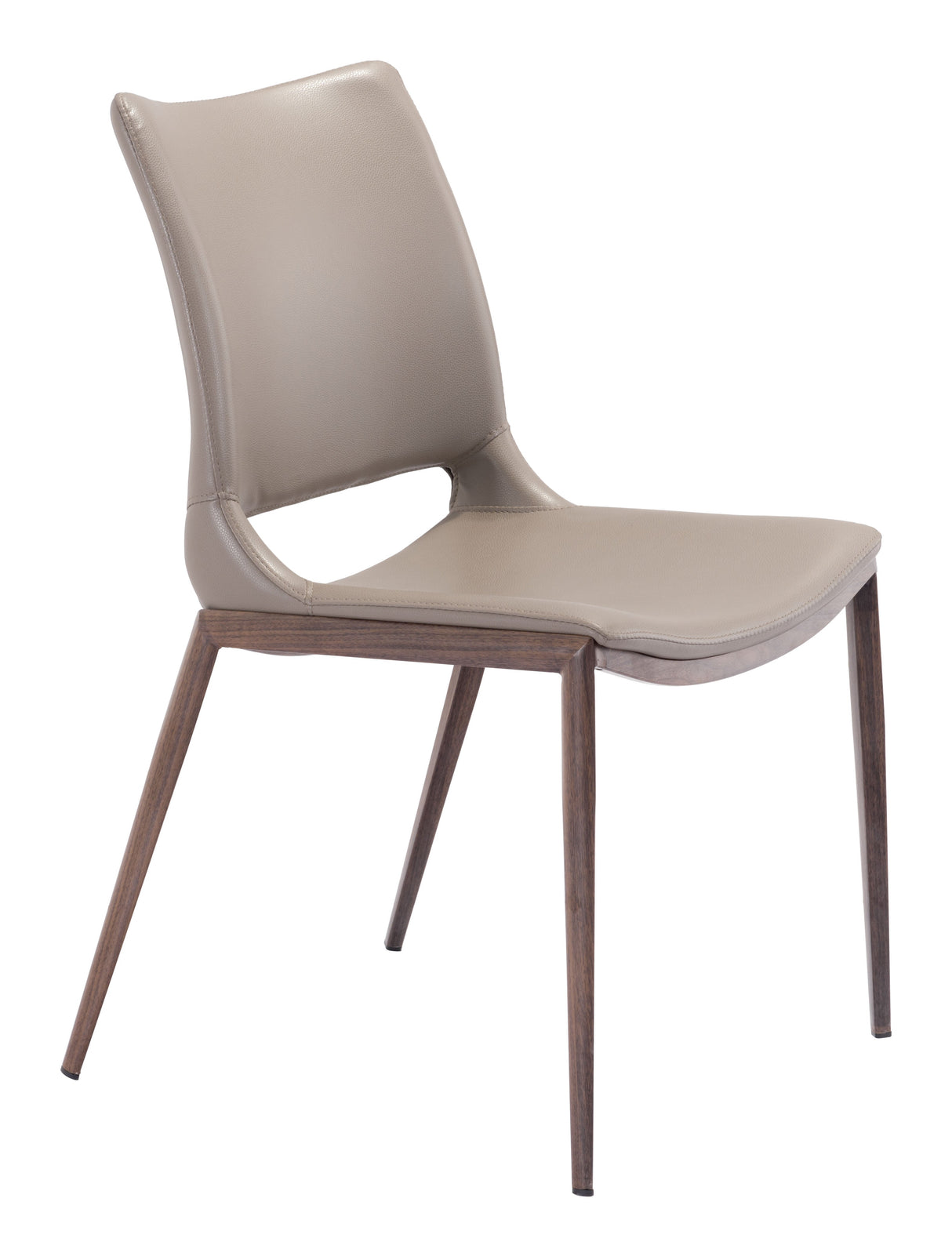 Ace Brown & Walnut Dining Chair (Set of 2) by Zuomod at Eve Furniture