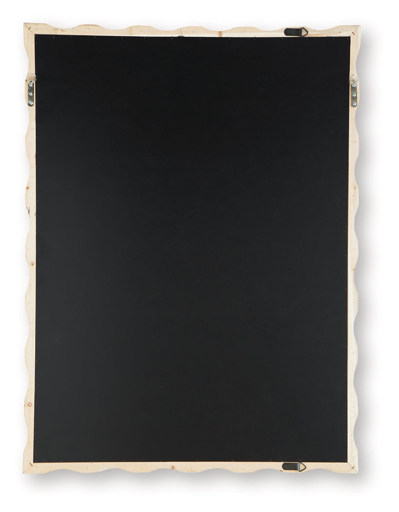 Acelmore Light Brown Accent Mirror by Ashley at Eve Furniture