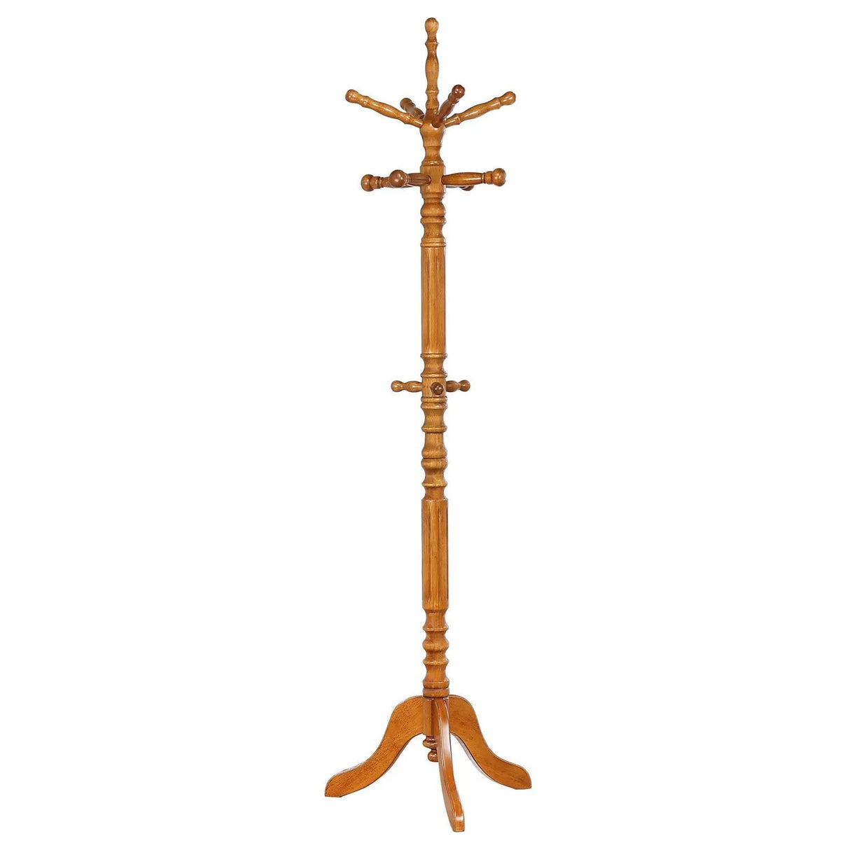 Achelle Golden Brown Coat Rack with 11 Hooks by Coaster at Eve Furniture