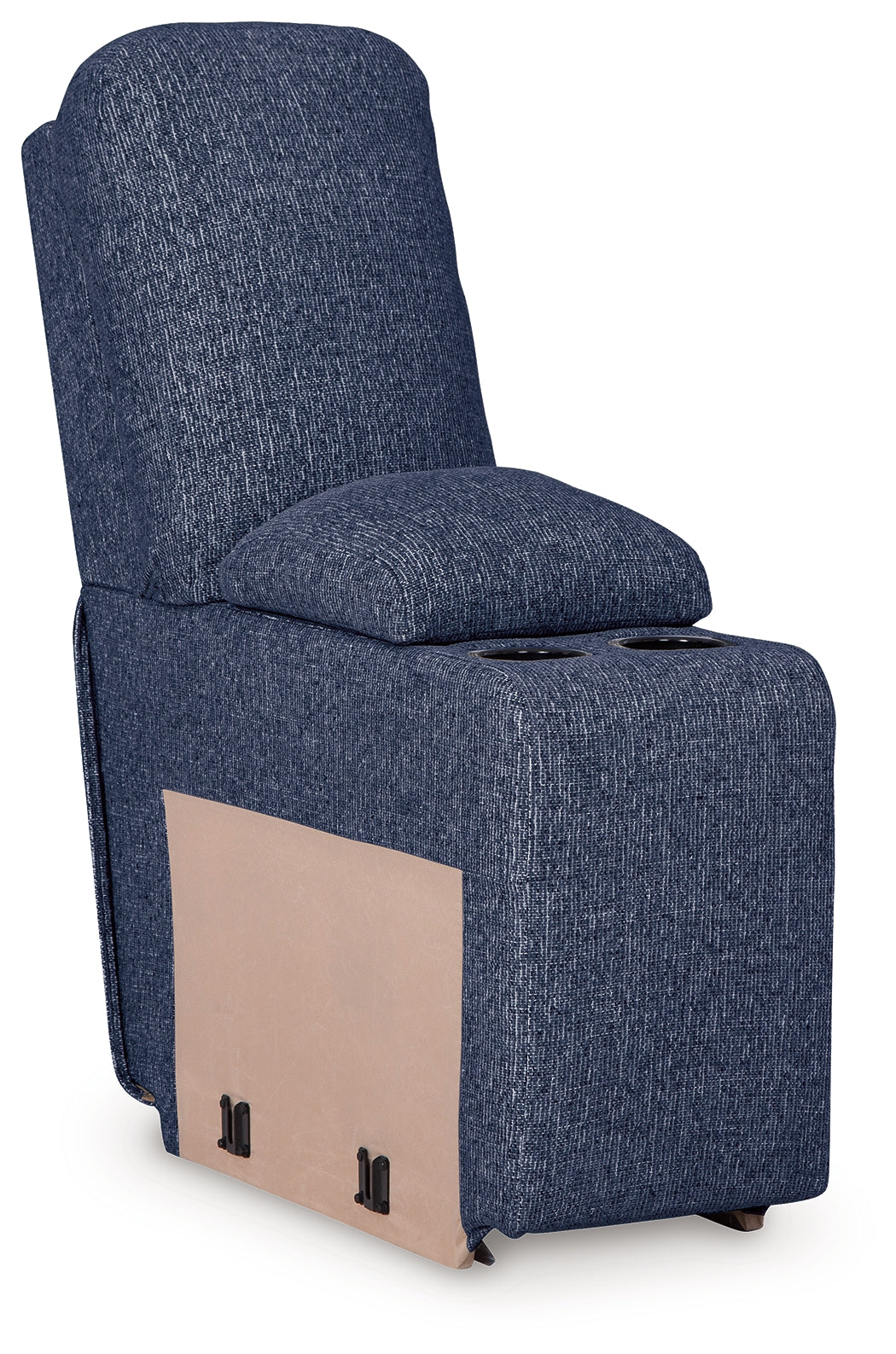 Acklen Place Navy 7-Piece Dual Power Reclining Modular Sectional by Ashley at Eve Furniture