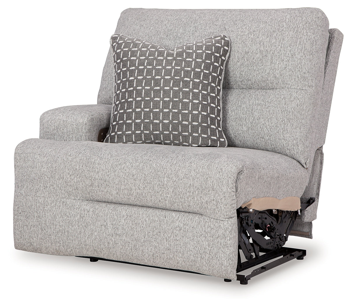 Acklen Place Pewter 7-Piece Power Reclining Sectional by Ashley at Eve Furniture