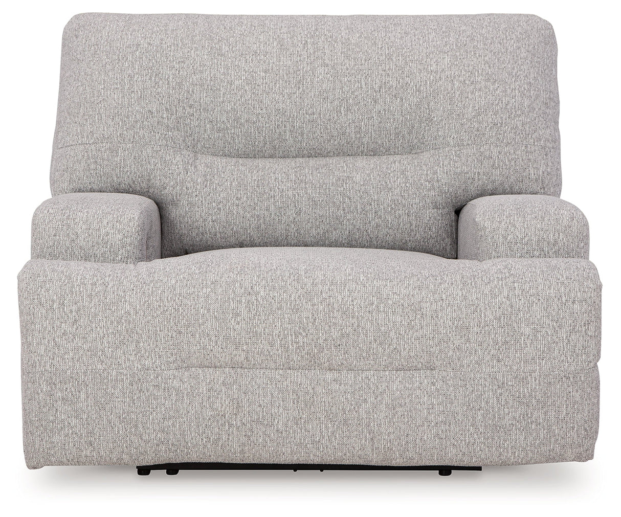 Acklen Place Pewter Oversized Power Recliner by Ashley at Eve Furniture