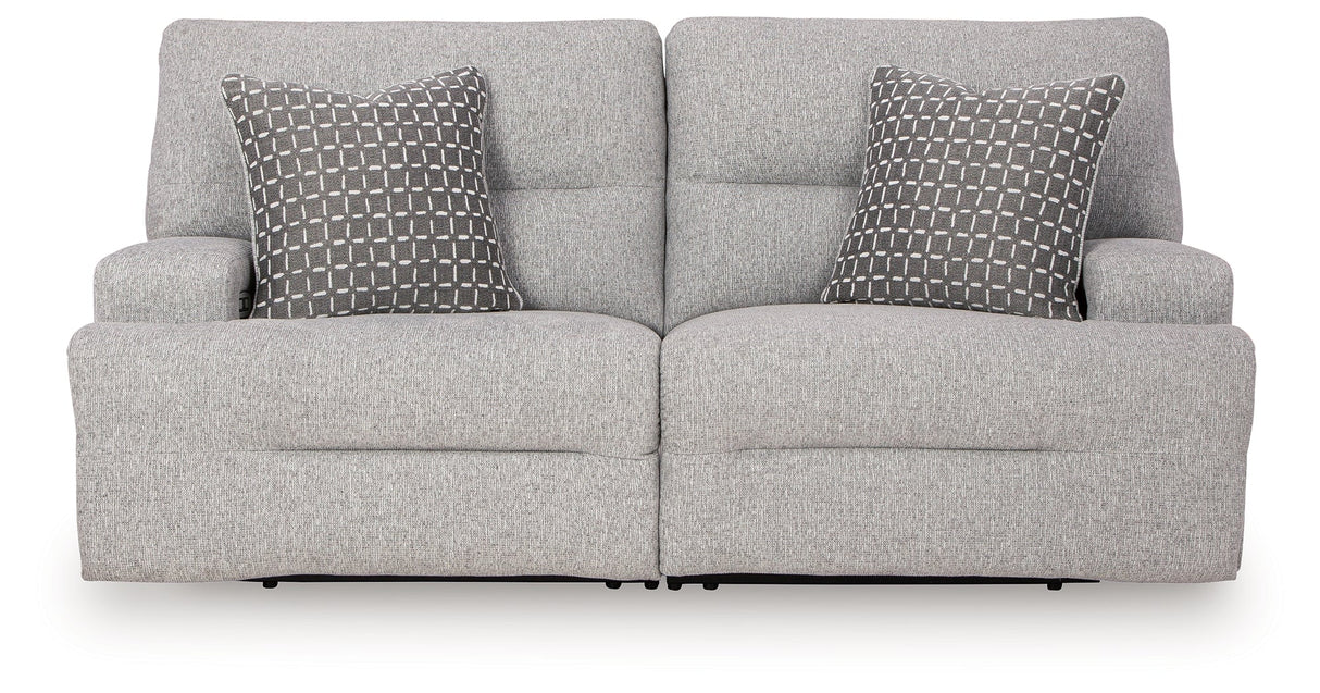 Acklen Place Pewter Power Reclining Living Room Set by Ashley at Eve Furniture