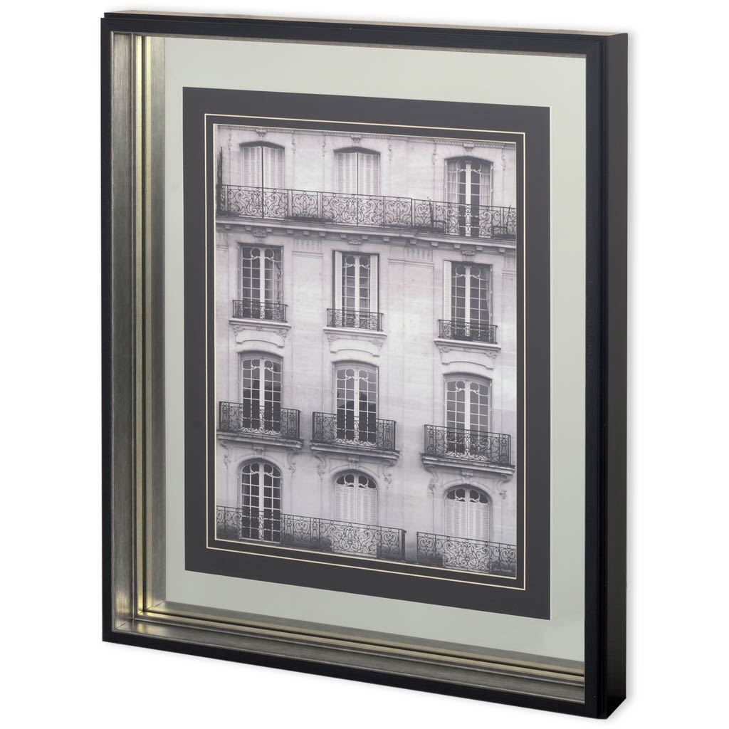 Across the Street I by Laura Marshall a Framed Art Print Matted under Glass by Mercana at Eve Furniture