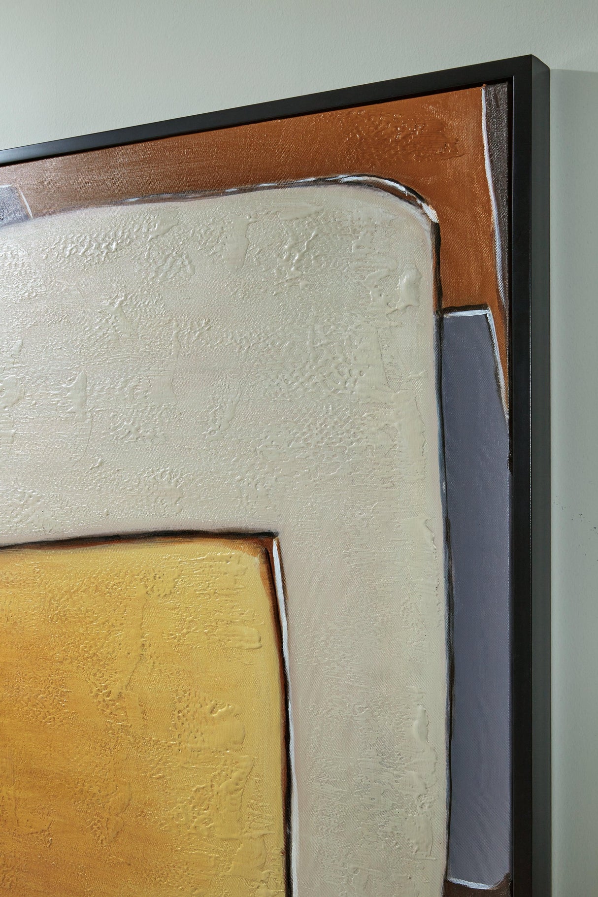 Actman Cream/Brown/Gray Wall Art by Ashley at Eve Furniture