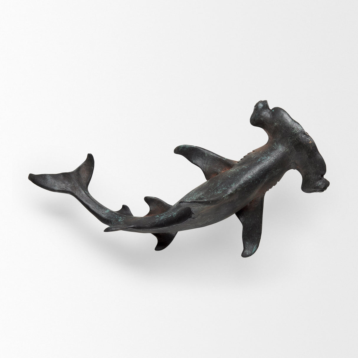 Acus Large Hammer Head Shark Wall Decor by Mercana at Eve Furniture