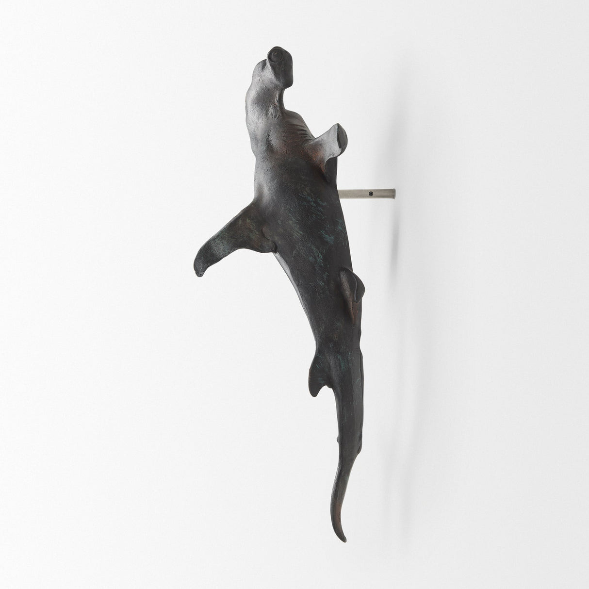 Acus Large Hammer Head Shark Wall Decor by Mercana at Eve Furniture