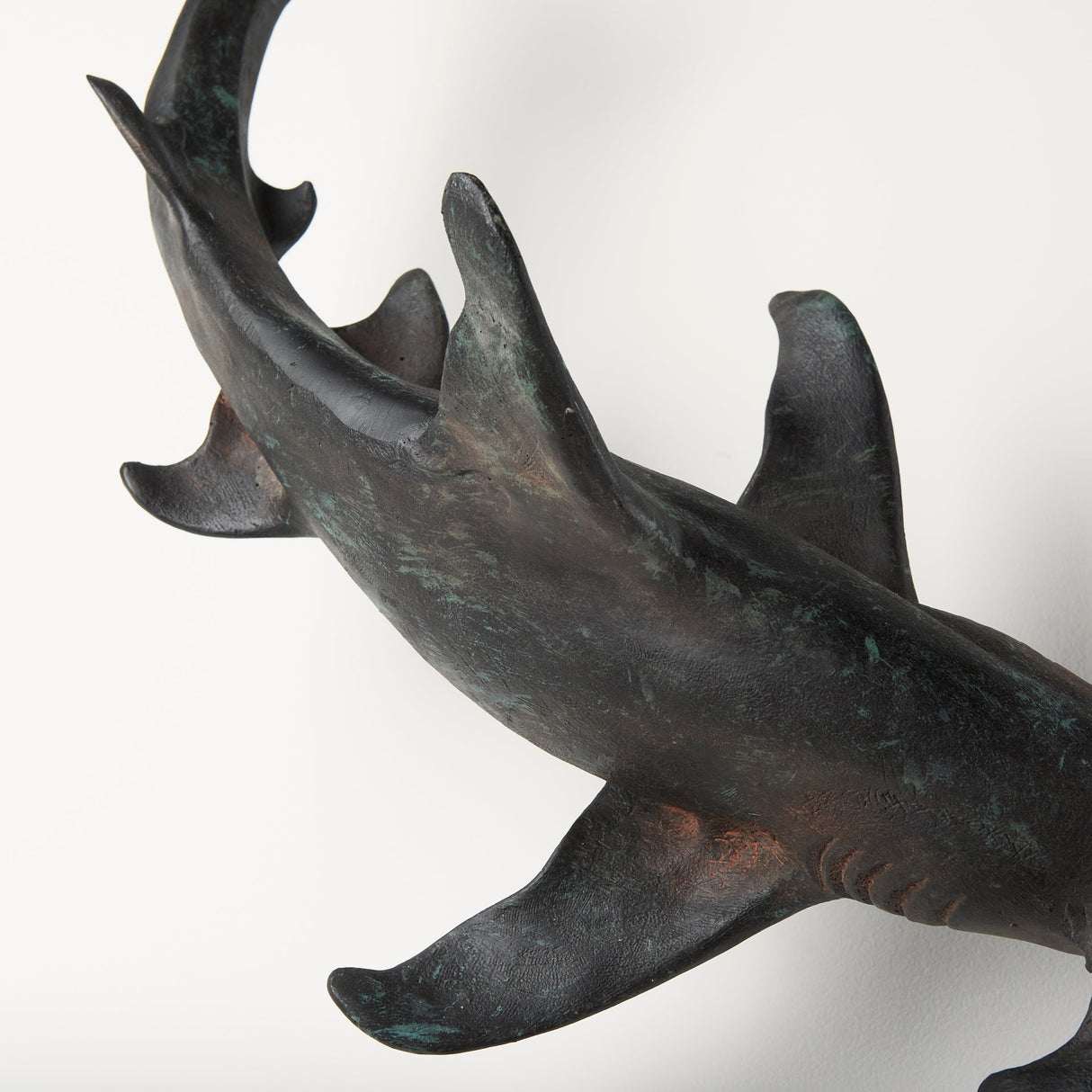 Acus Large Hammer Head Shark Wall Decor by Mercana at Eve Furniture