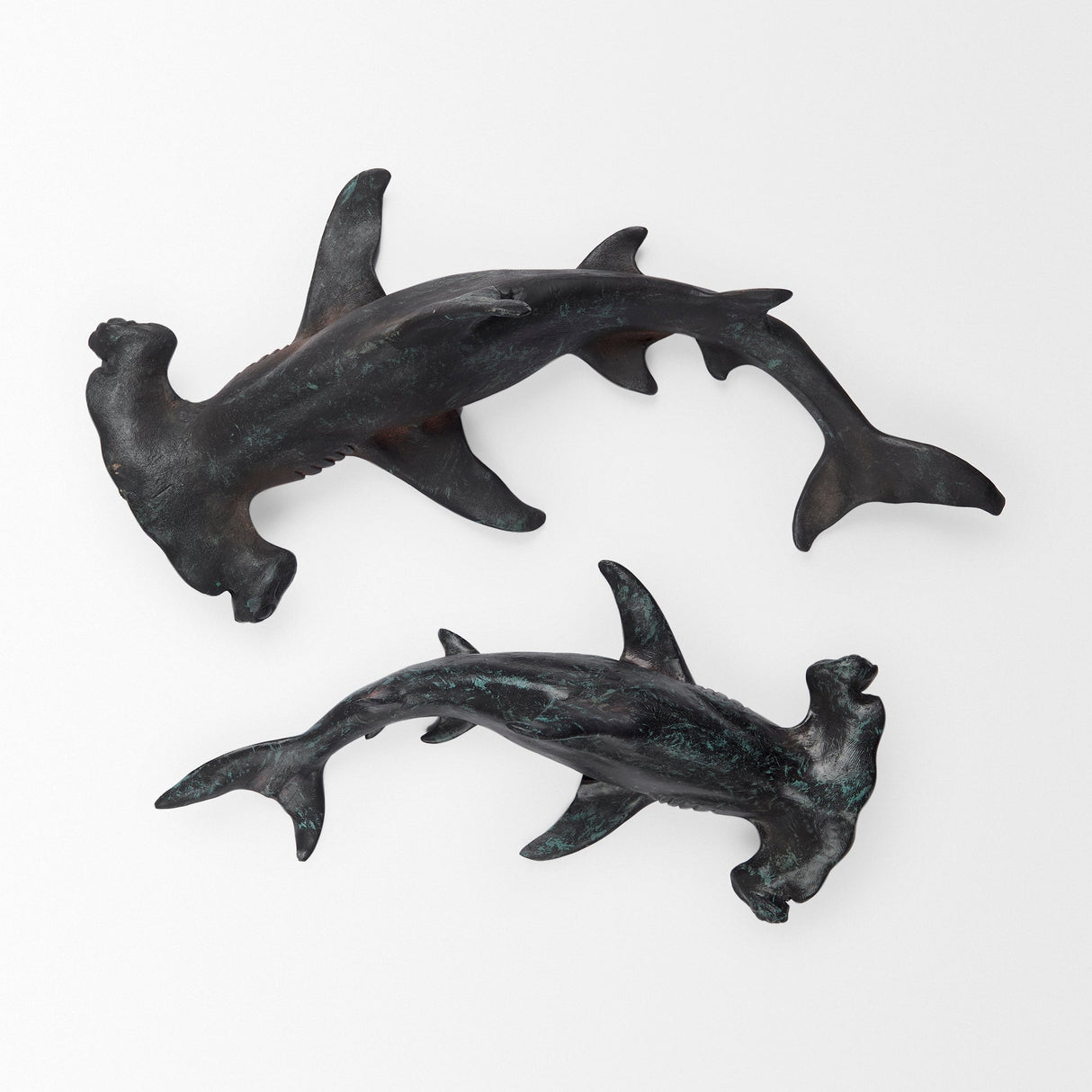 Acus Small Hammerhead Shark Resin Wall Decor by Mercana at Eve Furniture