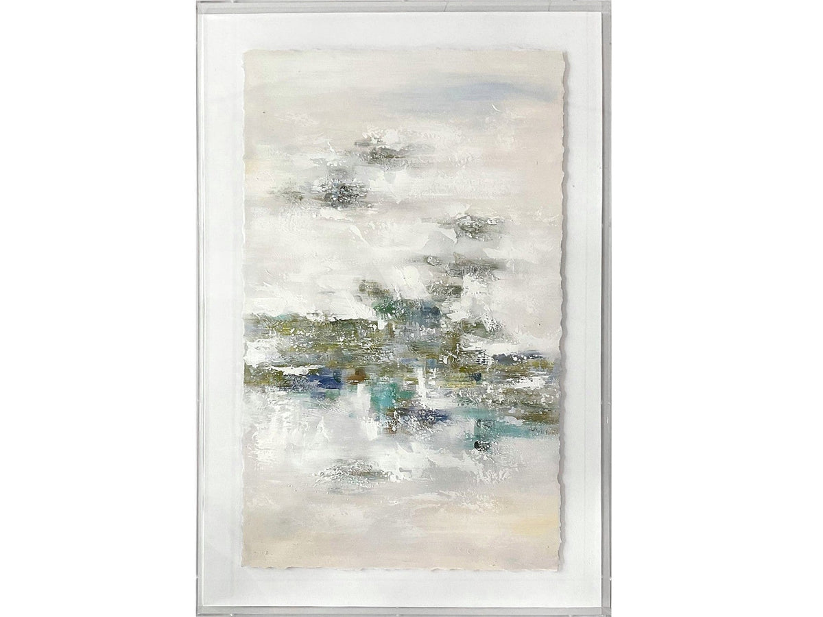 Adair 3 Green/Silver Wall Art by Crestview at Eve Furniture