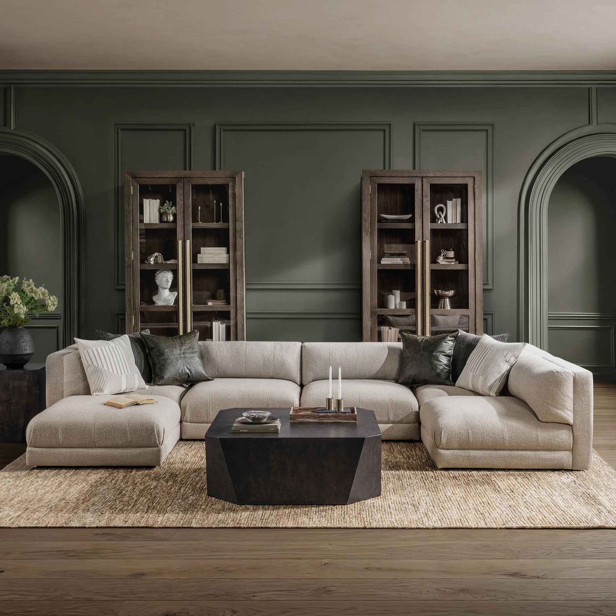 Adalynne Buttermilk 6 Piece Sectional by Classic Home at Eve Furniture