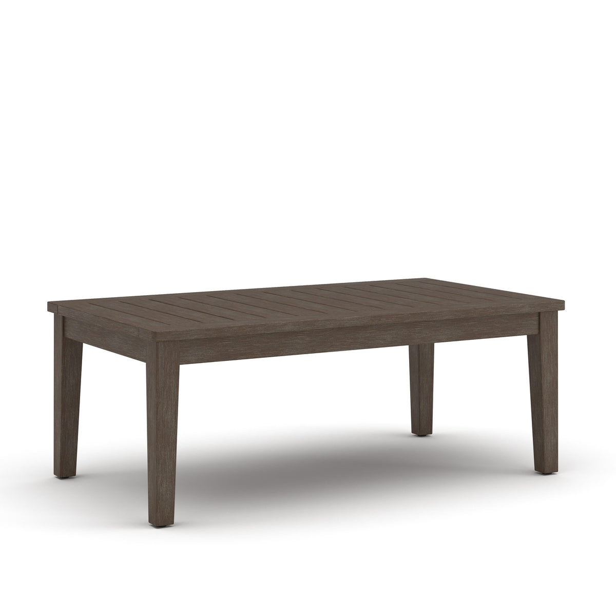 Adams Lane Dark Brown/Beige Outdoor Coffee Table by Ashley at Eve Furniture