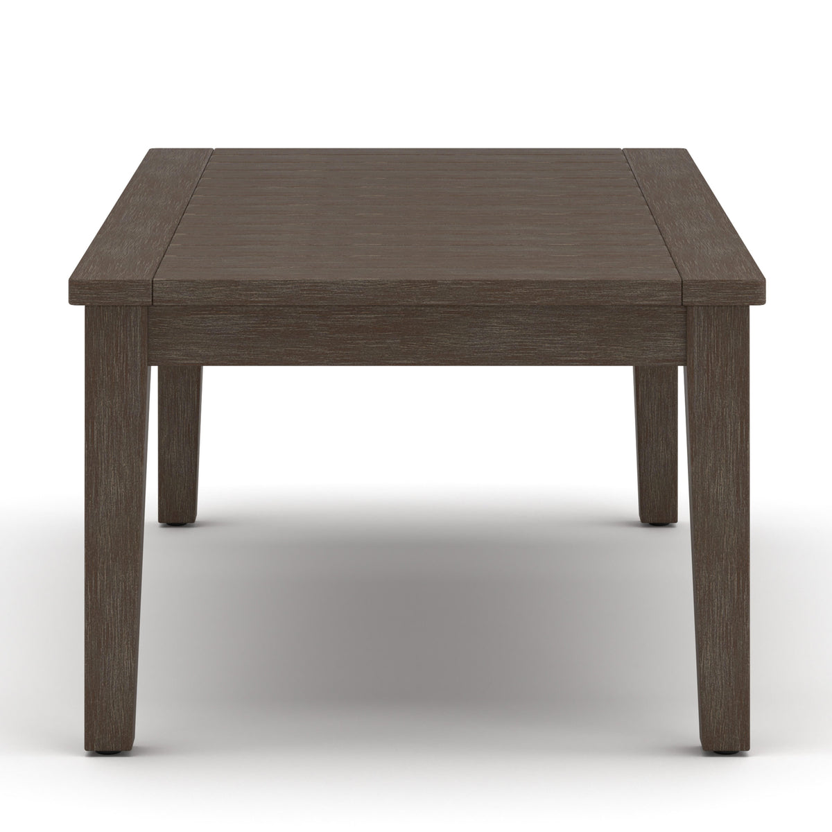 Adams Lane Dark Brown/Beige Outdoor Coffee Table by Ashley at Eve Furniture