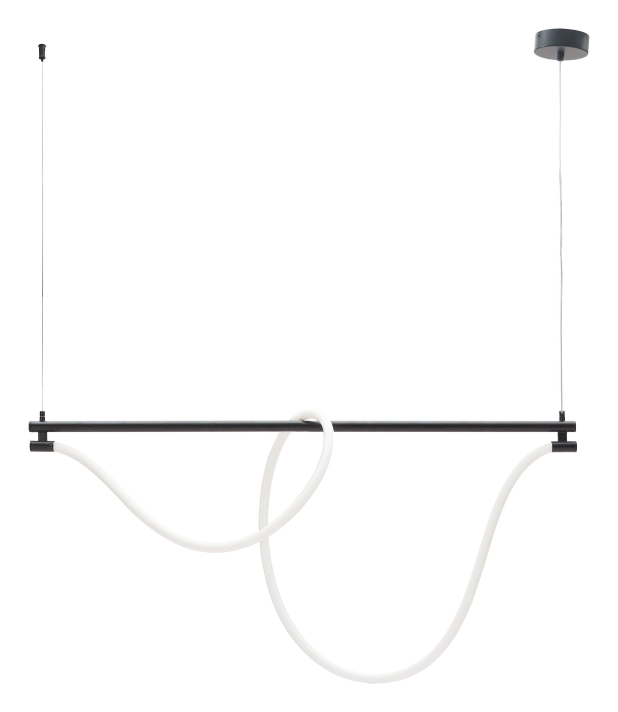 Adder Black Ceiling Lamp by Zuomod at Eve Furniture