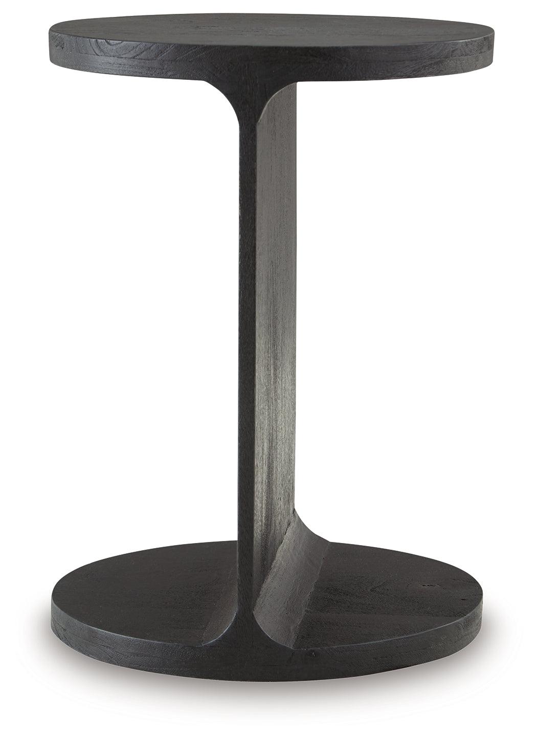 Adderley Black Accent Table by Ashley at Eve Furniture