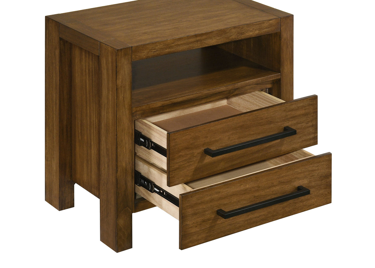 Adderley Warm Brown 4-piece Queen Bedroom Set by Coaster at Eve Furniture