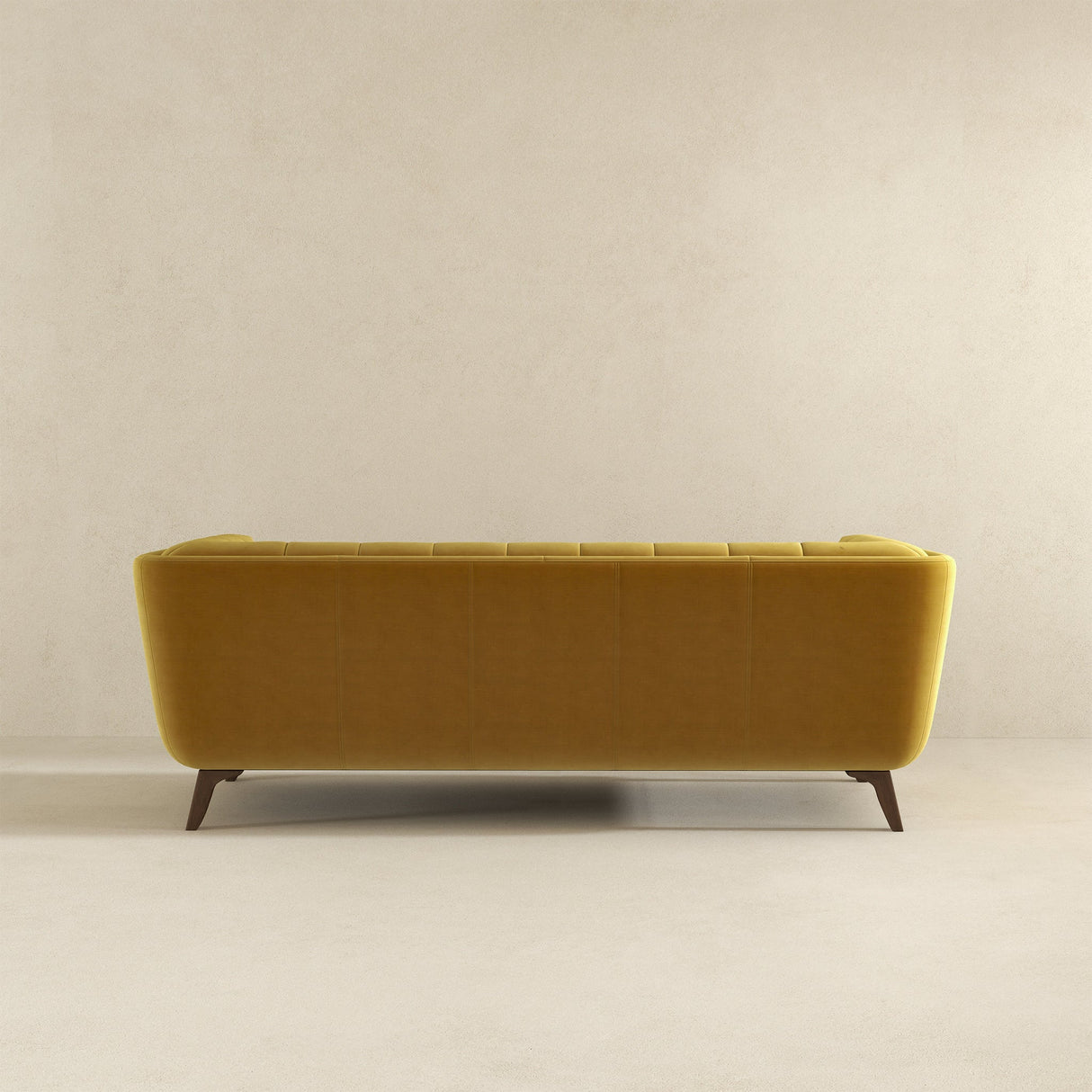 Addison Large Gold Velvet Sofa by Ashcroft Furniture at Eve Furniture