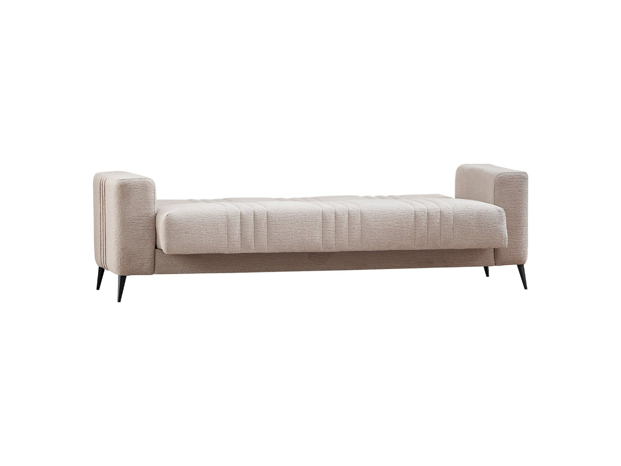 Adela Cream 3-pieces (Sofa & Loveseat & Chair) Livingroom Set by Furnia at Eve Furniture