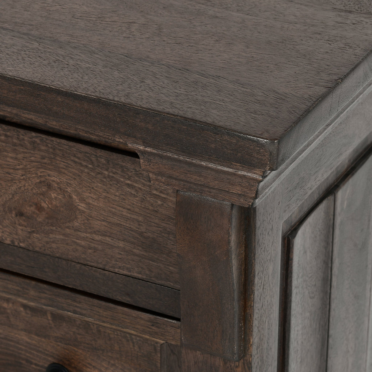 Adelaide 3 Drawer Nightstand - Cocoa Brown by Classic Home at Eve Furniture