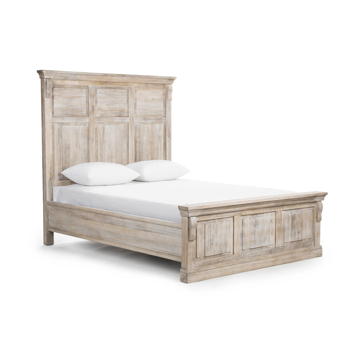 Adelaide Bed - Natural Cream Wash by Classic Home at Eve Furniture