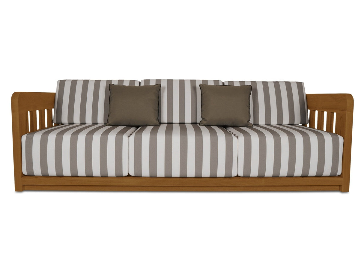 Adelaide Brown Stripe Outdoor Sofa by Moe's Home at Eve Furniture