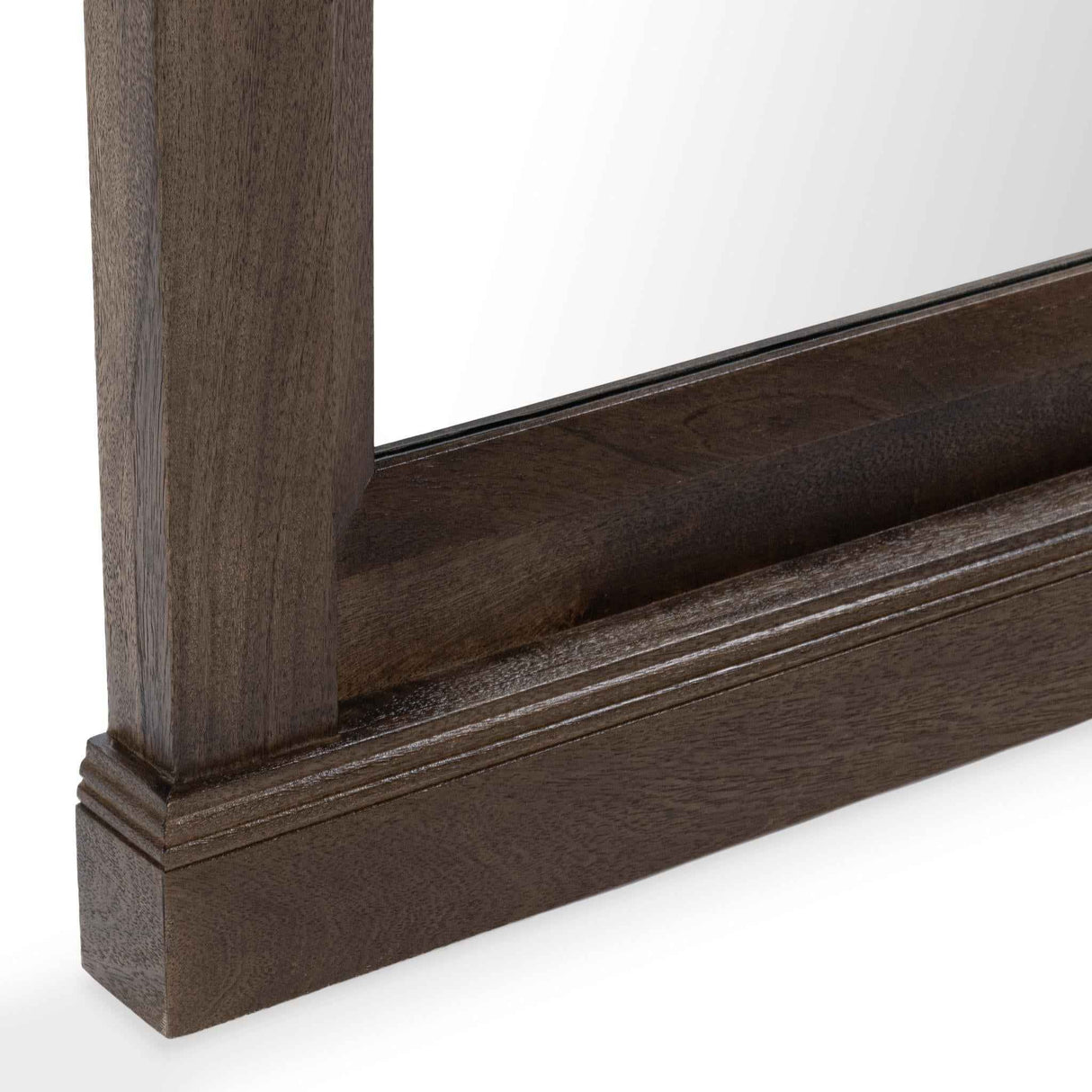 Adelaide Cocoa Brown Floor Mirror by Classic Home at Eve Furniture