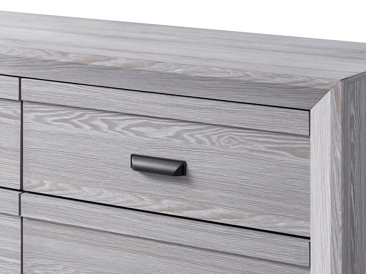 Adelaide Driftwood Dresser Mirror by Crown Mark at Eve Furniture