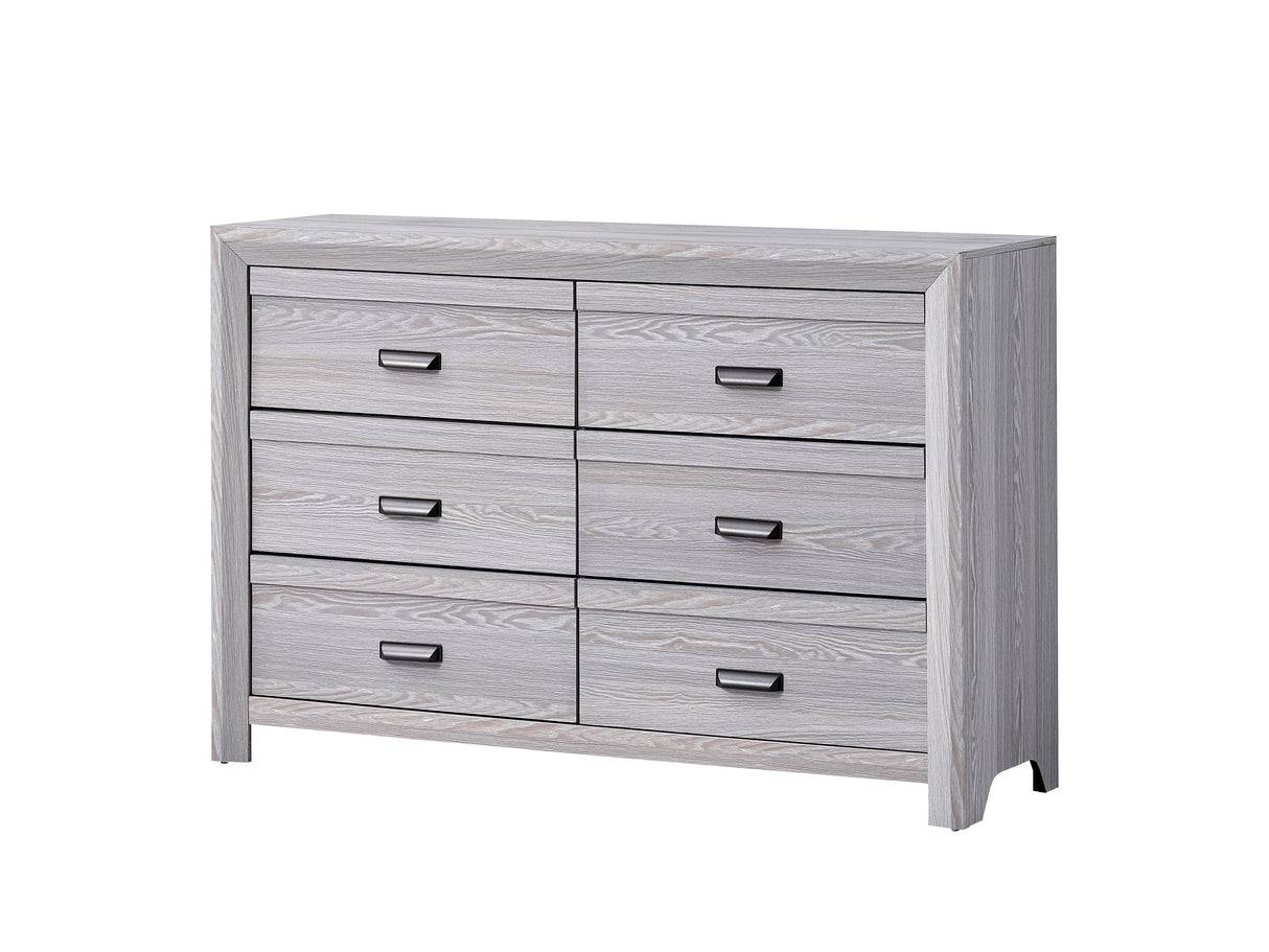 Adelaide Driftwood Upholstered Panel Youth Bedroom Set by Crown Mark at Eve Furniture