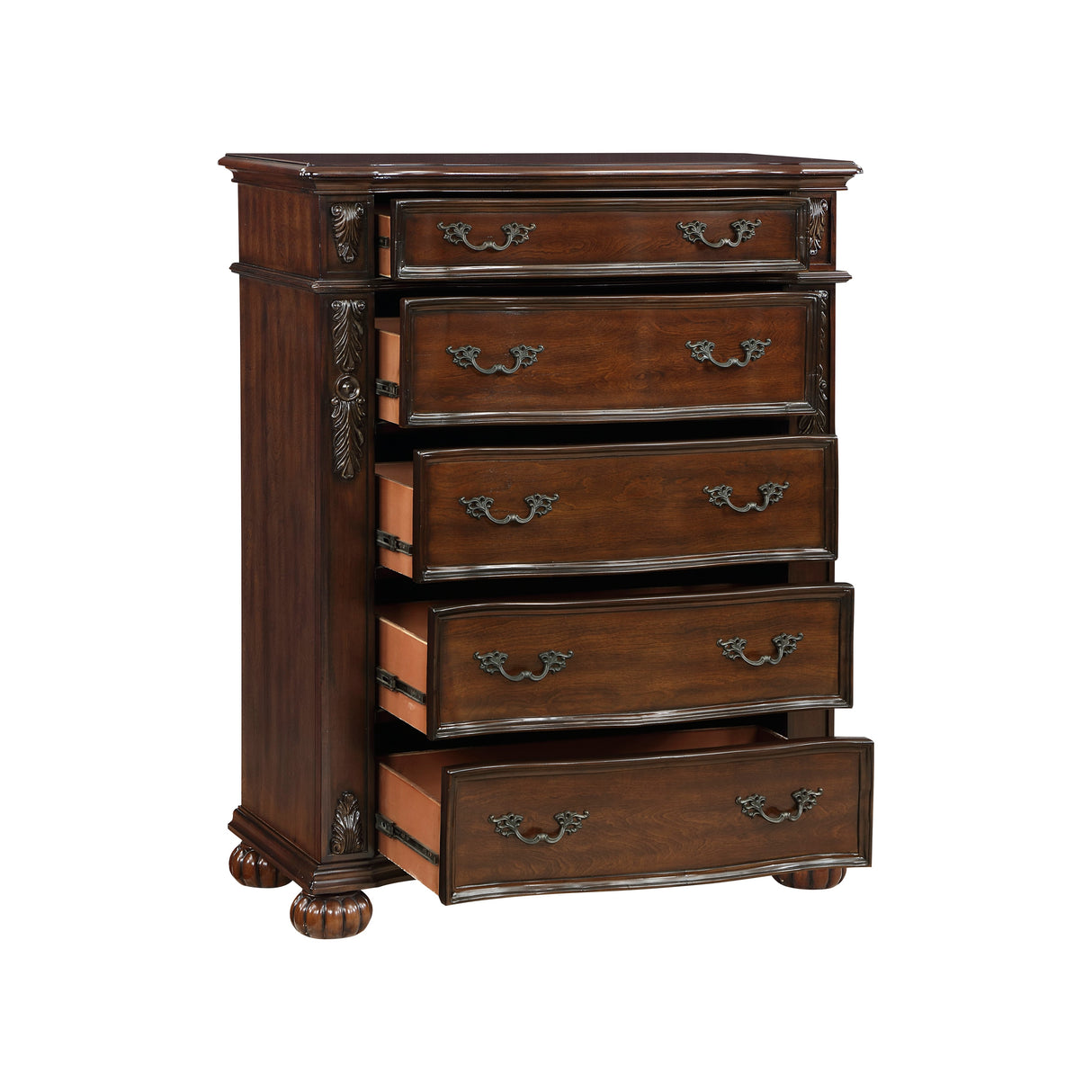 Adelina Cherry Bedroom Set by Homelegance at Eve Furniture