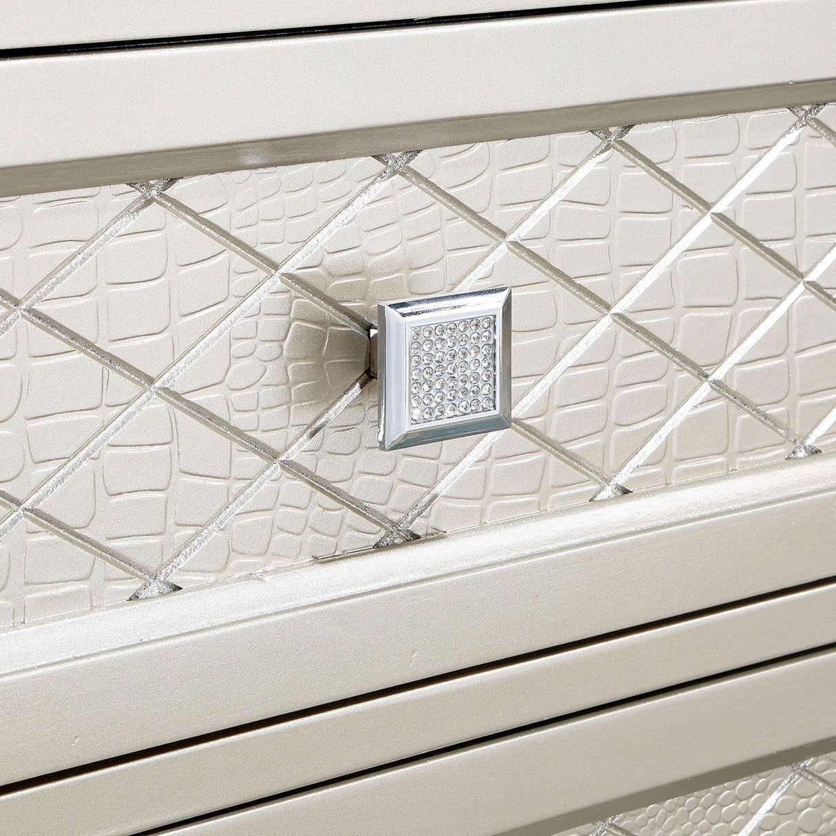 Adelina Champagne Server by Furniture of America at Eve Furniture