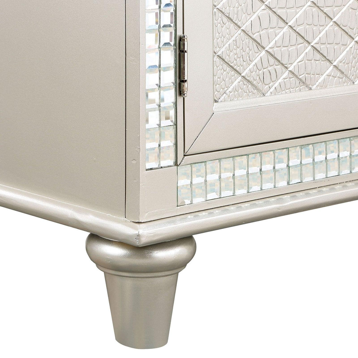 Adelina Champagne Server by Furniture of America at Eve Furniture