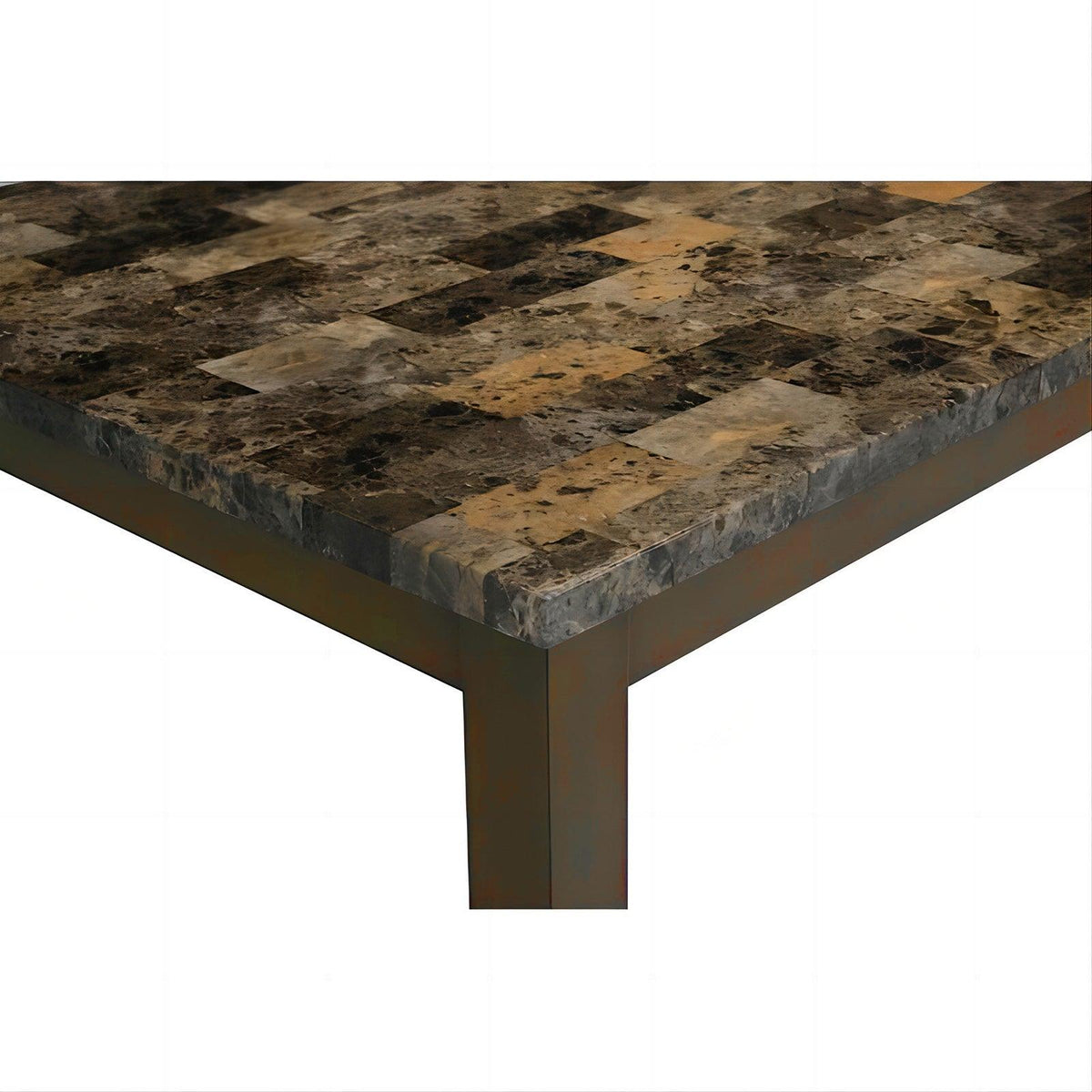 Adia Brown 7 Pc. Dinning Table Set by Furniture of America at Eve Furniture