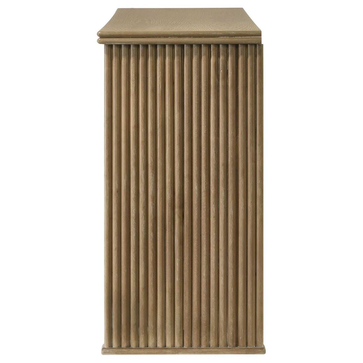 Adina Distressed Light Brown 2-Door Dining Sideboard Server by Coaster at Eve Furniture