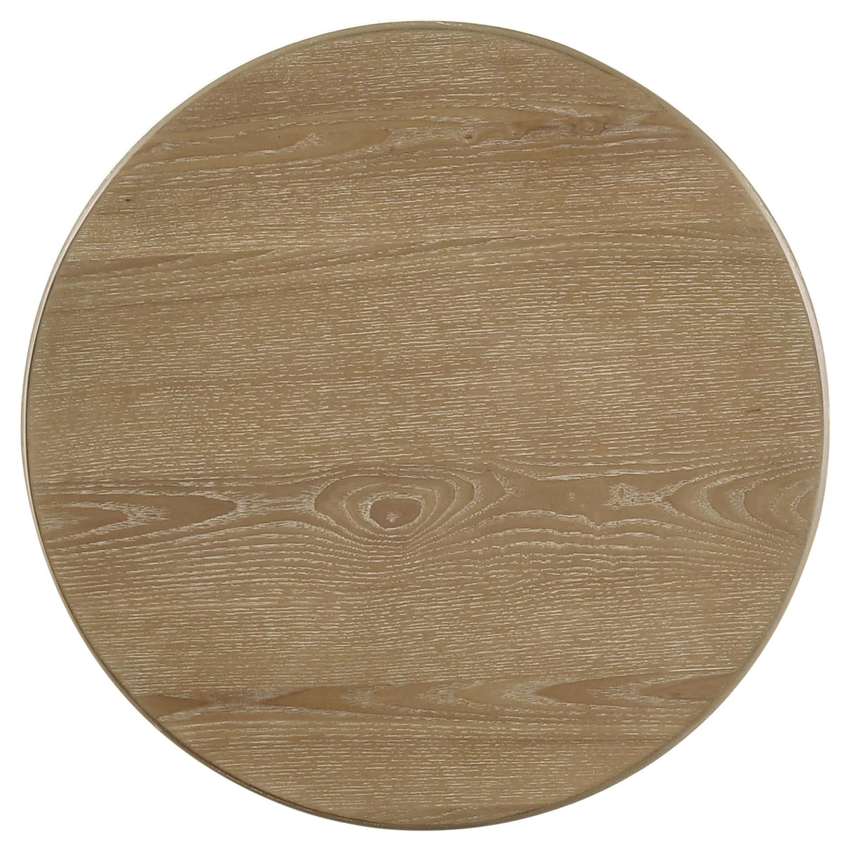 Adina Distressed Light Brown Round Wood Side End Table by Coaster at Eve Furniture