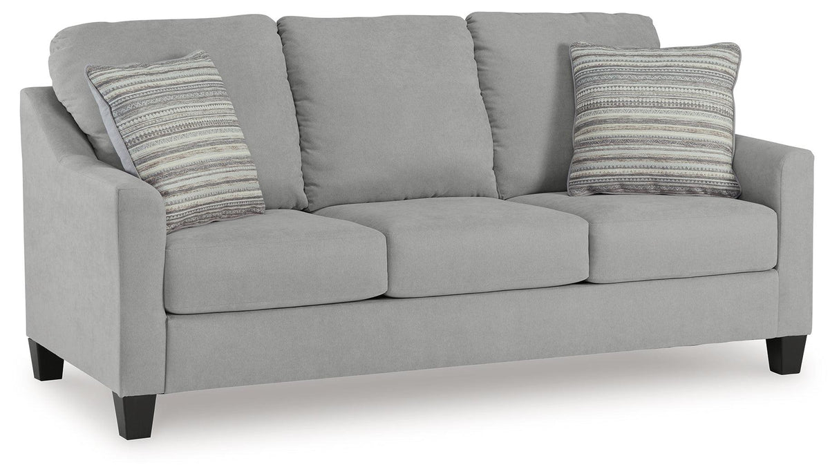 Adlai Shadow Sofa by Ashley at Eve Furniture