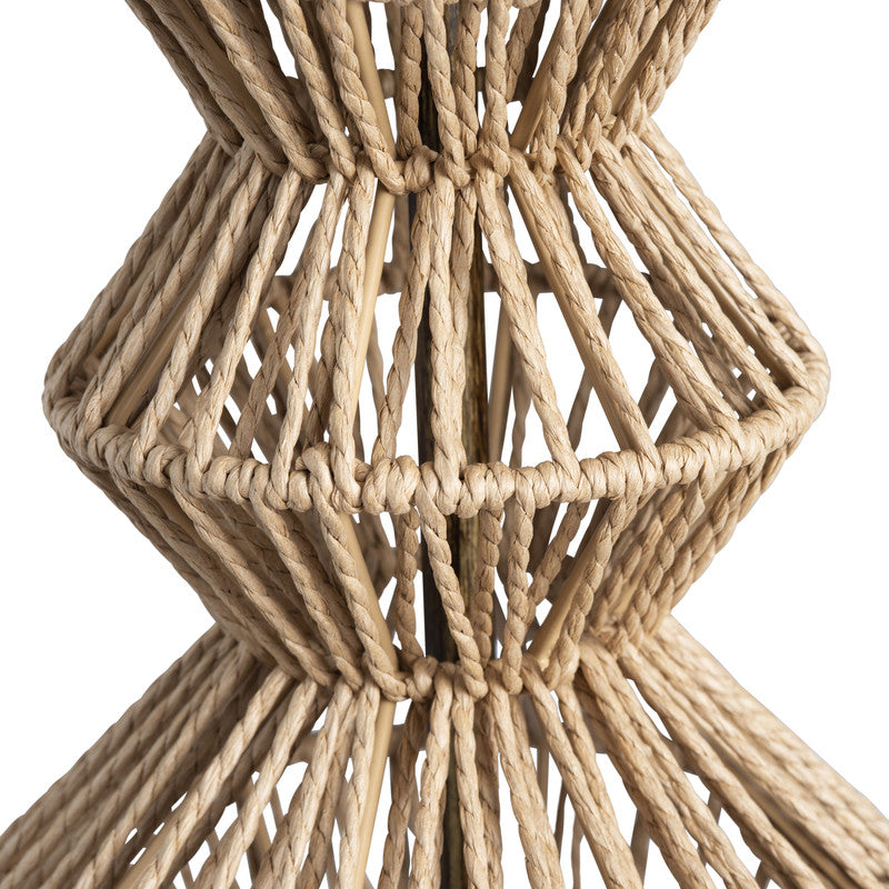 Adler Natural Adler Turreted Woven Table Lamp (Set of 2) by Crestview at Eve Furniture