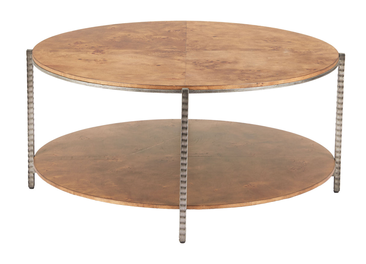 Adna Brown Coffee Table by Zuomod at Eve Furniture