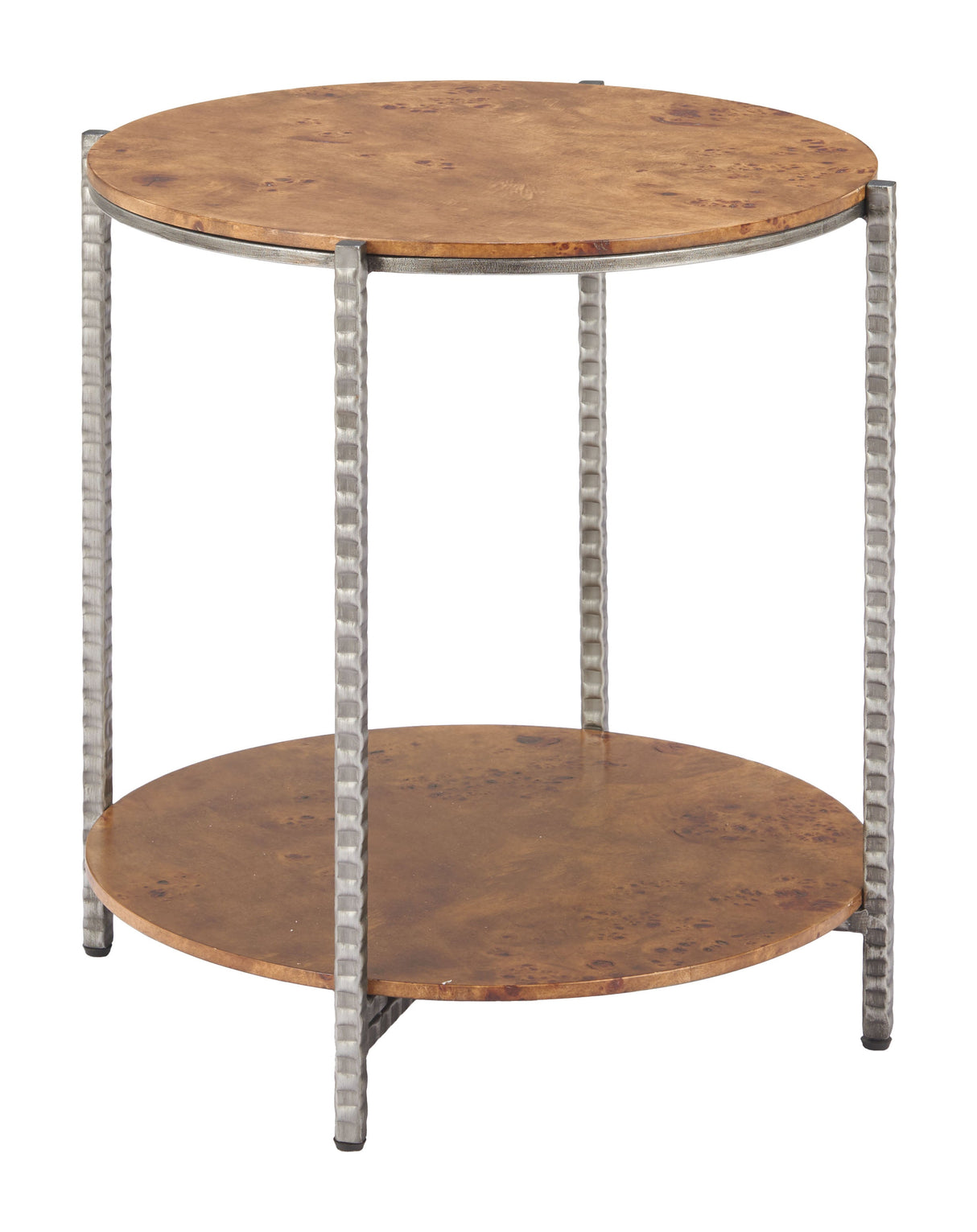 Adna Brown Side Table by Zuomod at Eve Furniture