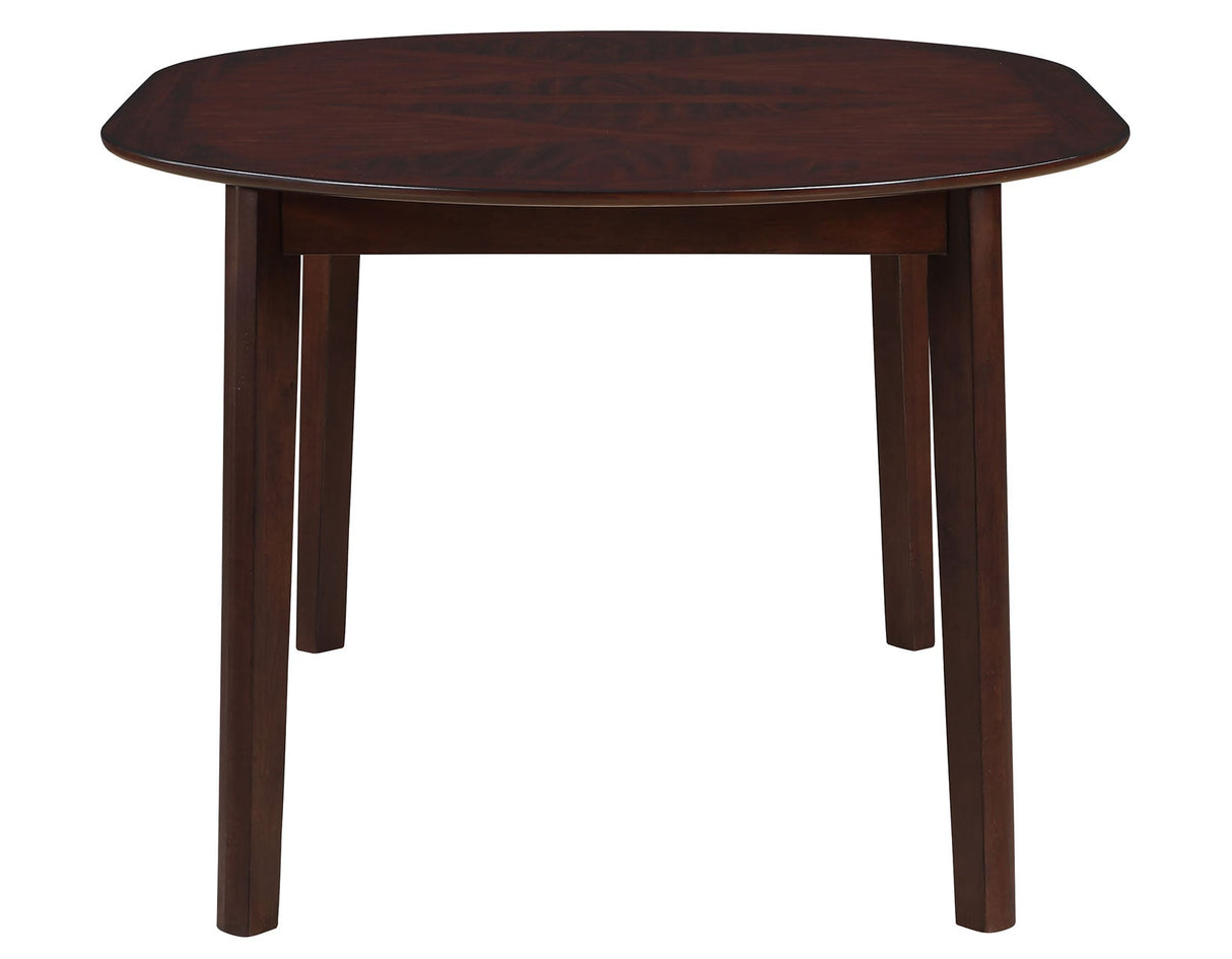 Adrian Espresso 60″ Oval Dining Table by Steve Silver at Eve Furniture