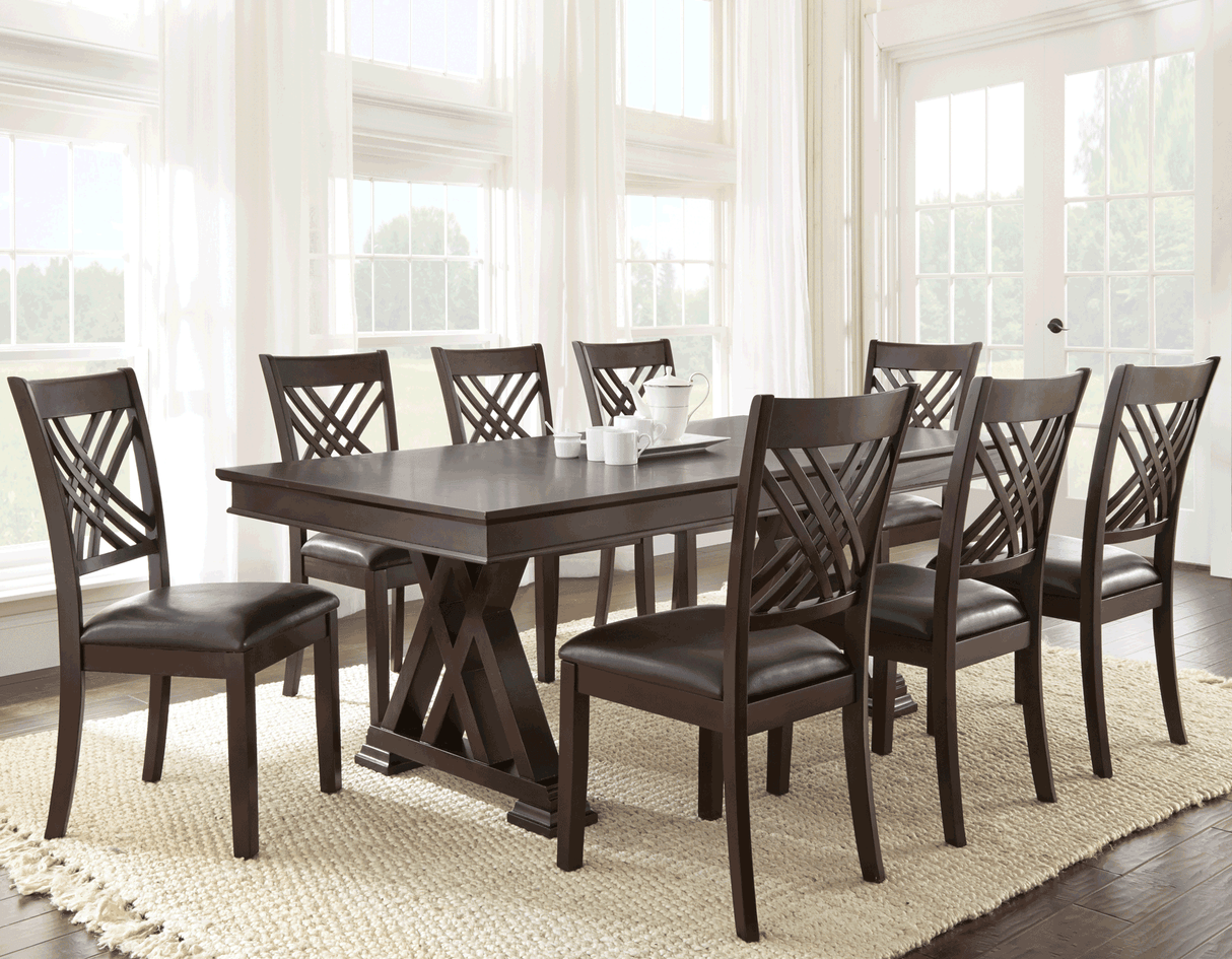 Adrian 5 Piece Set(Table & 4 Side Chairs) by Steve Silver at Eve Furniture